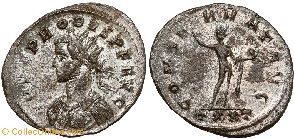 Probus RIC 349, TICINUM - Reserved coins probus ric 349 ticinum reserved