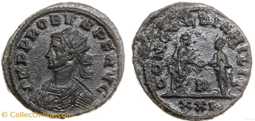 Probus RIC 666, ALFOLDI (UNLISTED!), Siscia - SOLD coins probus ric 666 alfoldi unlisted siscia sold