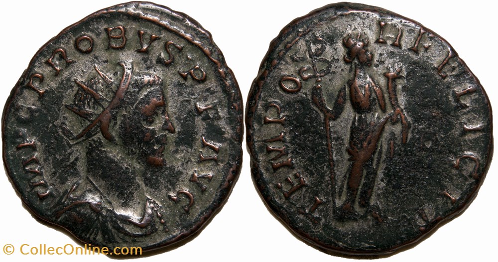 Probus RIC 196 (var) Bastien 396 (var) - SOLD coins probus ric 196 var bastien 396 var sold