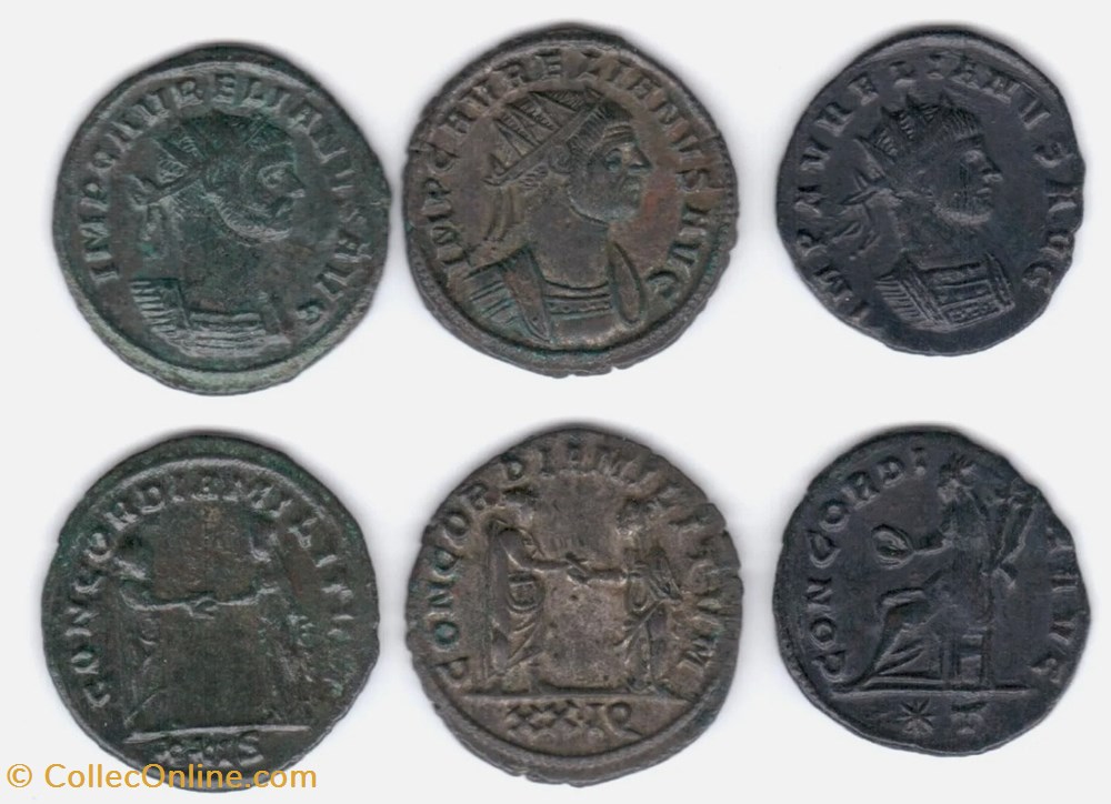 coins aurelian lot 3