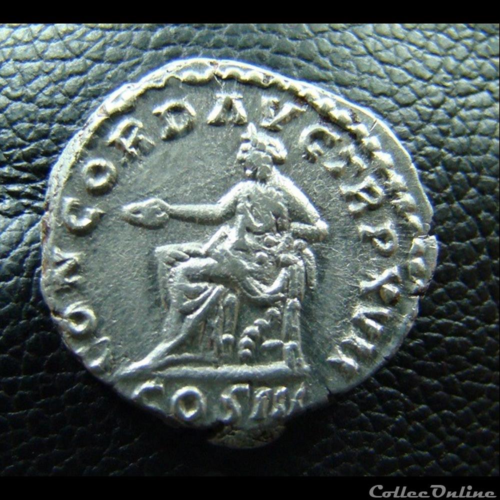 Denier de Marc Aurel monnaie antique romaine denier de marc aurel