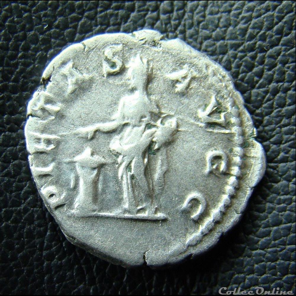 Denier de Julia Domna RIC 572 monnaie antique romaine denier de julia domna ric 572