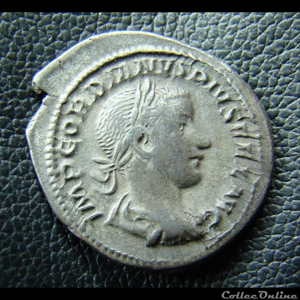 monnaie antique romaine denier de gordien iii ric 81