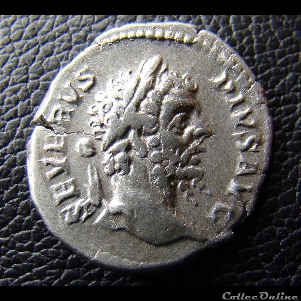 Denier de Septime Sévère RIC 219 monnaie antique romaine denier de septime severe ric 219