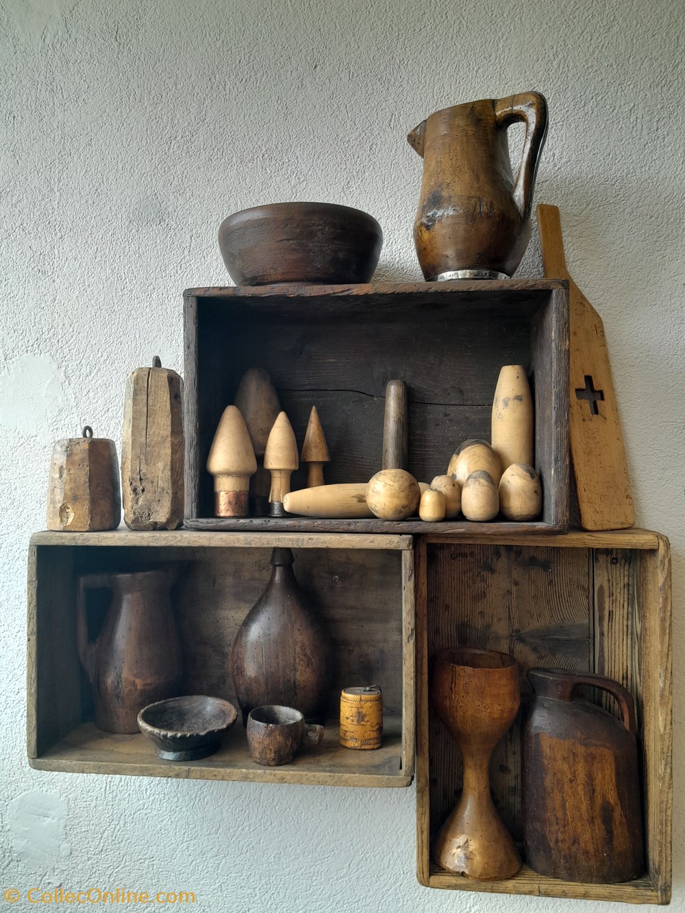 art antiquites caisses de coutelier