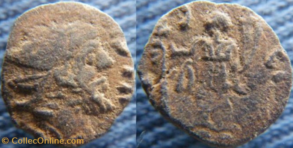 monnaies antiquite av jc ap romaines republicaines imperiales tetricus i antoninien imitation