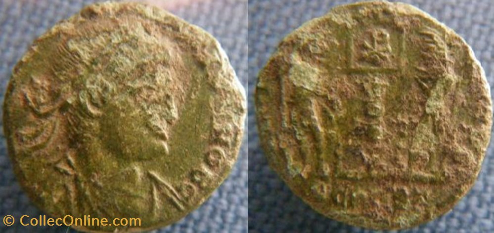 monnaies antiques romaines imperiales et republicaines constance ii ae3 4