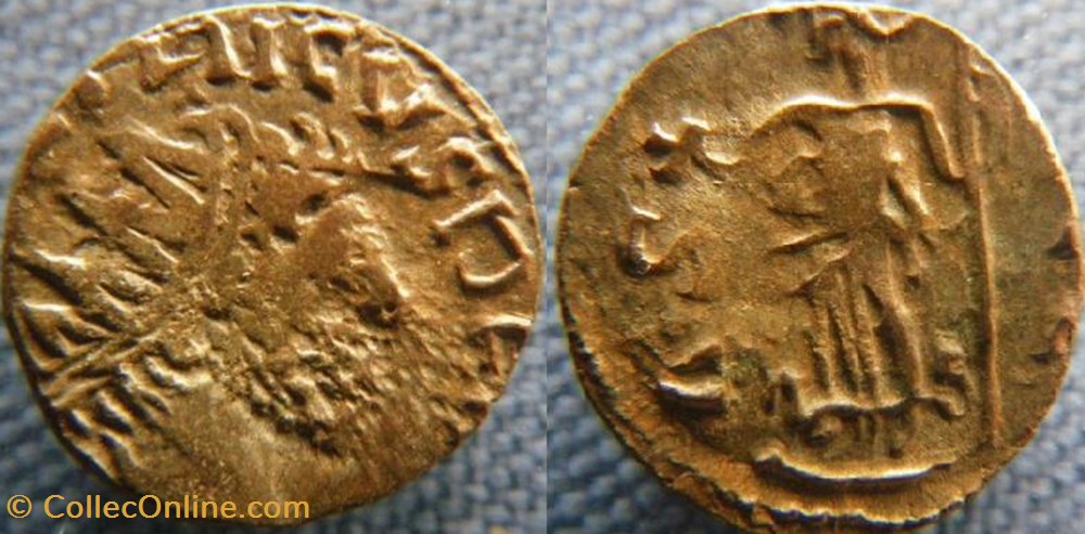 monnaies antiquite av jc ap romaines republicaines imperiales tetricus i antoninien imitation