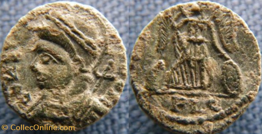 Constantinople Ae4 monnaies antiques romaines republicaines imperiales constantinople ae4