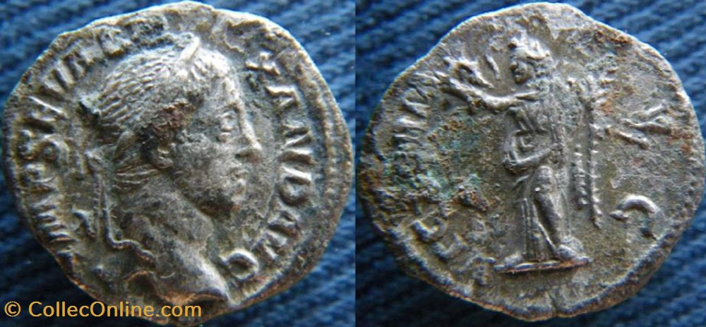 monnaies antiquite av jc ap romaines republicaines imperiales alexandre severe denier
