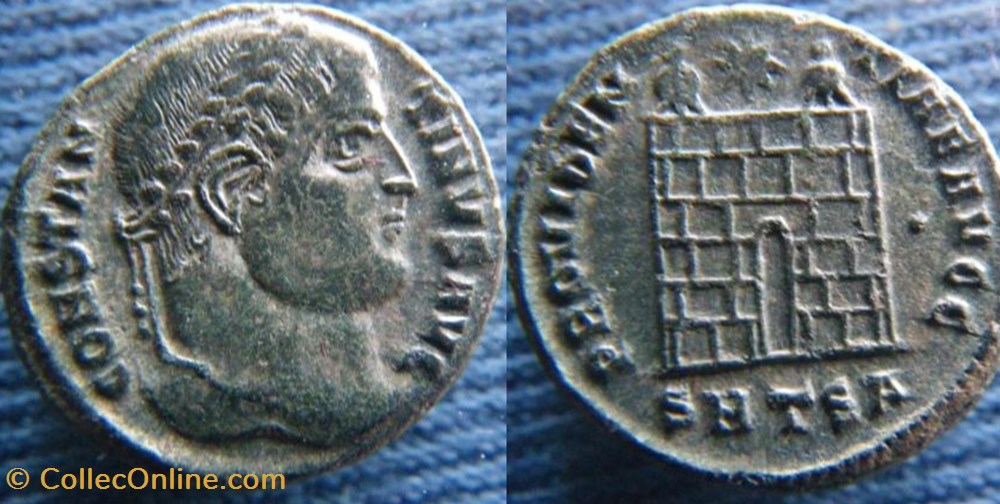 monnaies antiques av jc ap romaines republicaines imperiales constantin i ae3