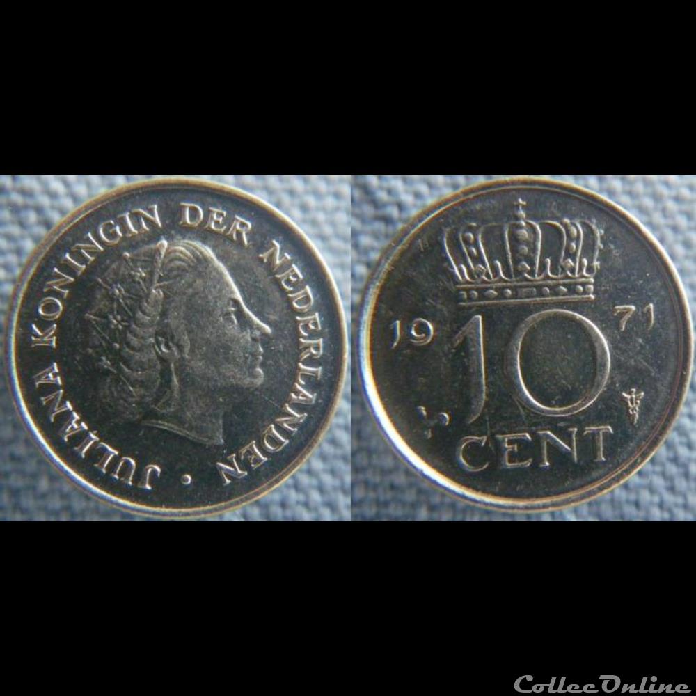 10 Cents 1971 monnaie monde pay ba 10 cents 1971