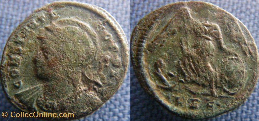 Constantinople Ae3 monnaies antiques romaines republicaines imperiales constantinople ae3
