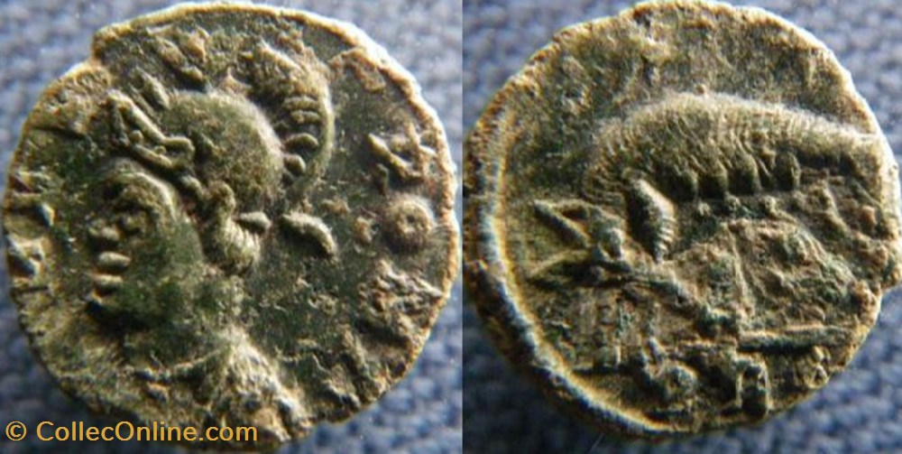 Rome Ae4 imitation monnaies antiques romaines republicaines imperiales rome ae4 imitation