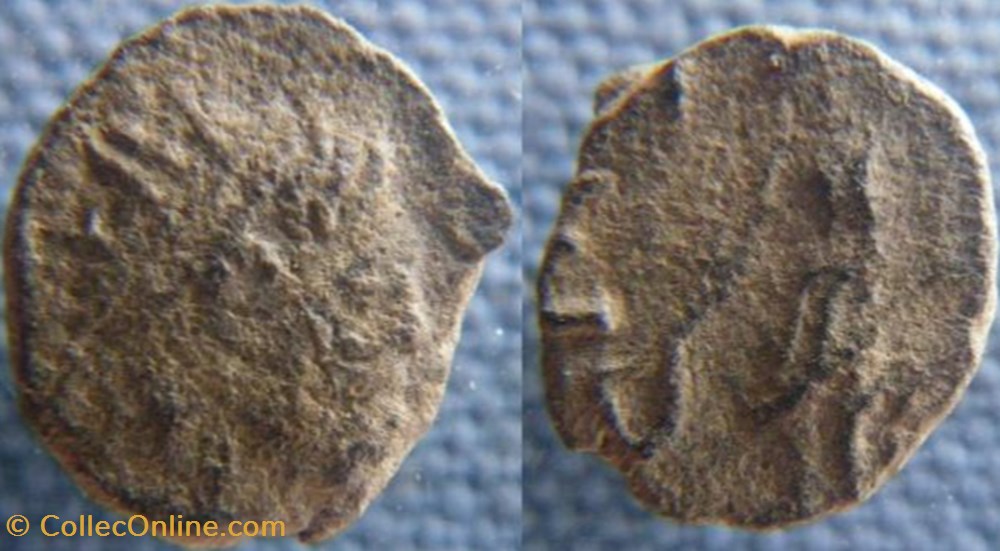 Tétricus I antoninien imitation monnaies antiquite av jc ap romaines republicaines imperiales tetricus i antoninien imitation