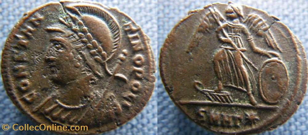 Constantinople Ae3 monnaies antiques romaines republicaines imperiales constantinople ae3