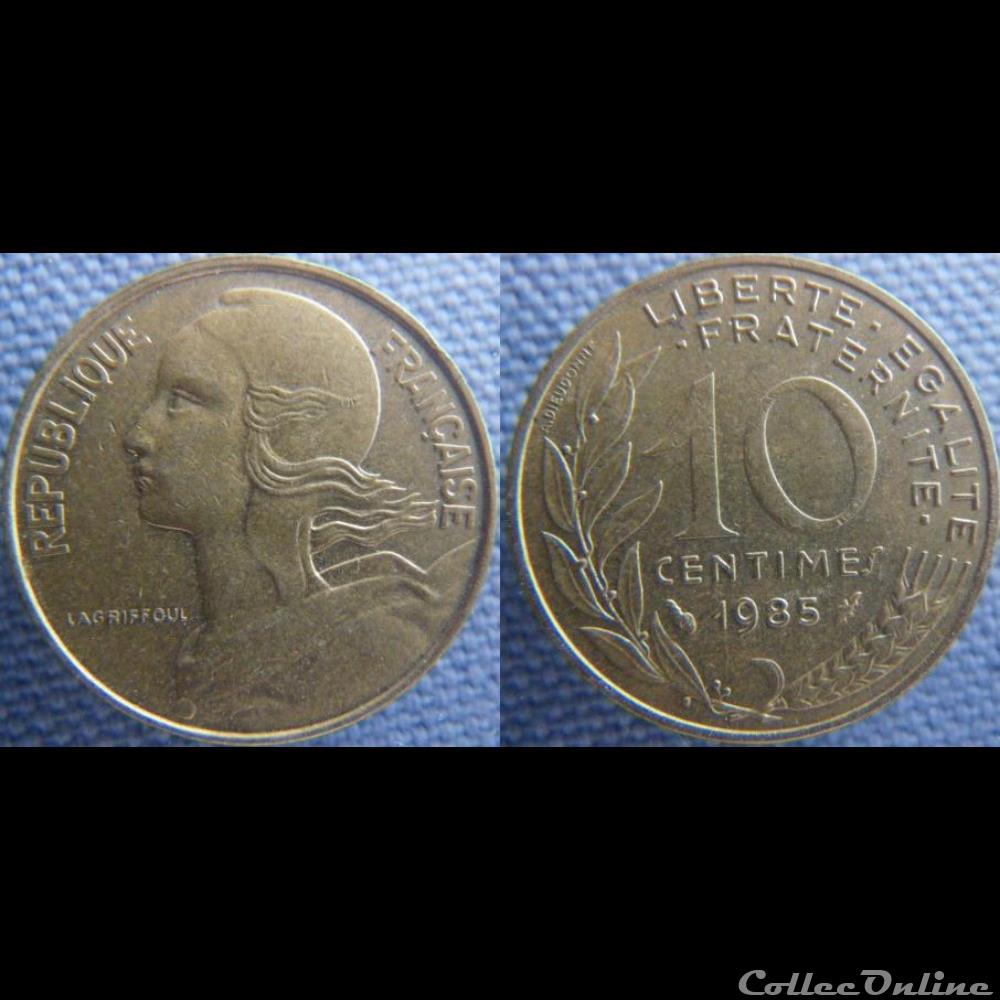 10 Centimes 1985 monnaie france moderne 10 centimes 1985