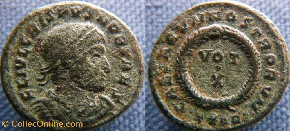 Crispus Ae3 monnaies antiques romaines imperiales et republicaines crispus ae3