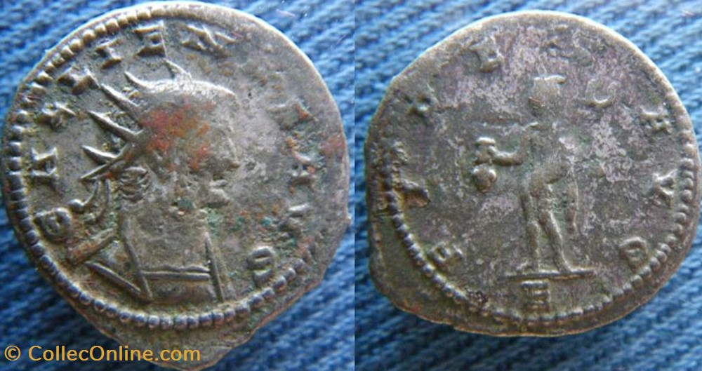 Gallien antoninien monnaies antiquite av jc ap romaines republicaines imperiales gallien antoninien