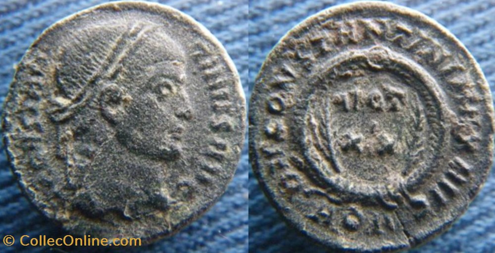 Constantin I Ae3 monnaies antiquite av jc ap romaines republicaines imperiales constantin i ae3