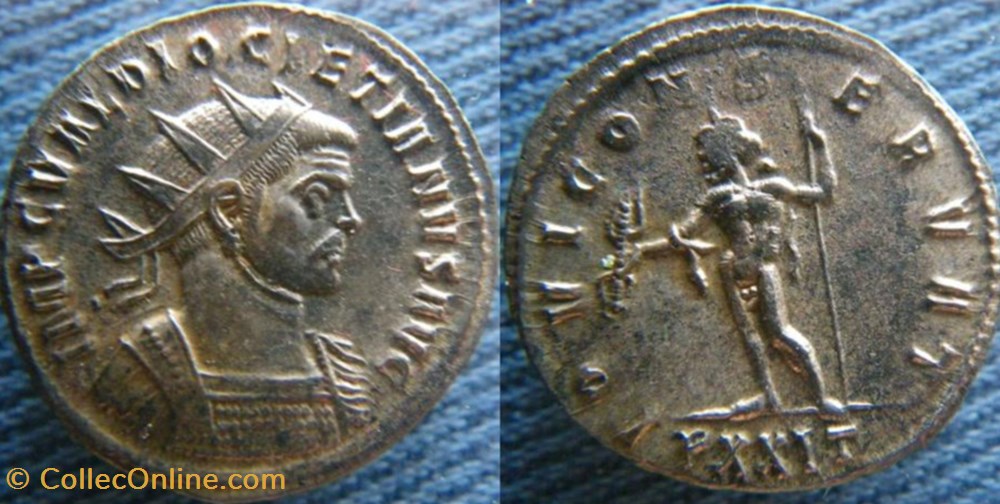 Dioclétien aurélianus monnaies antiquite av jc ap romaines republicaines imperiales diocletien aurelianus