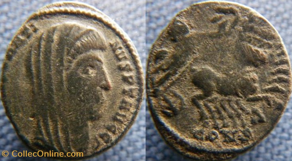 Constantin I Ae3/4 monnaies antiques romaines republicaines imperiales constantin i ae3 4