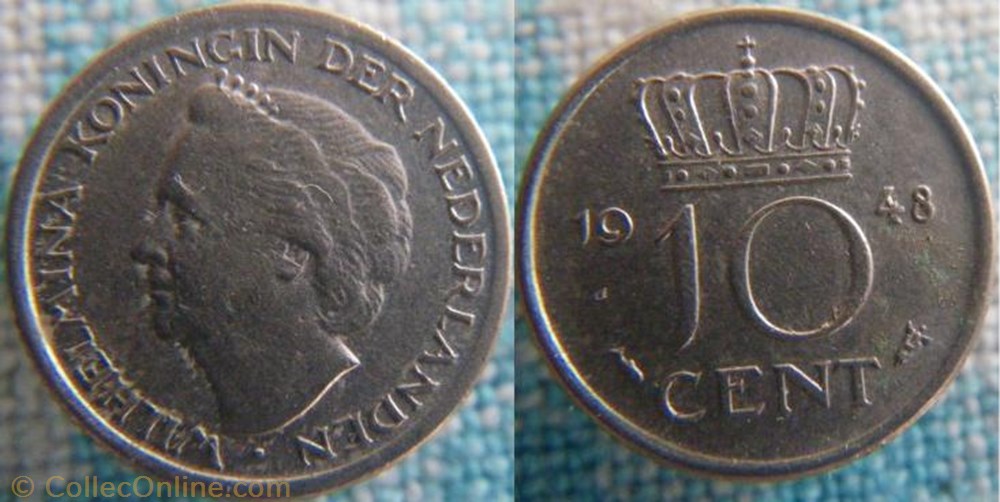 10 Cents 1948 monnaie monde pay ba 10 cents 1948