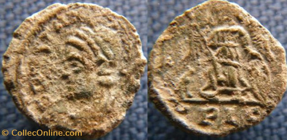 Constantinople Ae4 monnaies antiques romaines republicaines imperiales constantinople ae4