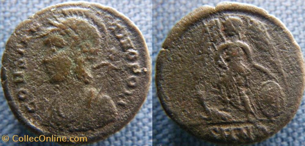 Constantinople Ae3 monnaies antiques romaines republicaines imperiales constantinople ae3
