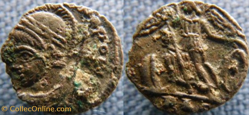 Constantinople Ae4 monnaies antiques romaines republicaines imperiales constantinople ae4