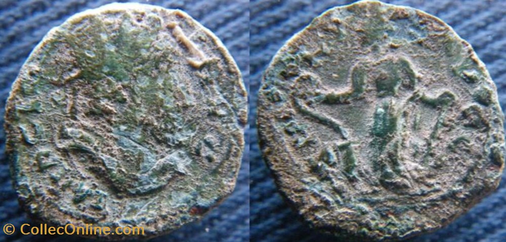 Tétricus I antoninien imitation monnaies antiquite av jc ap romaines republicaines imperiales tetricus i antoninien imitation
