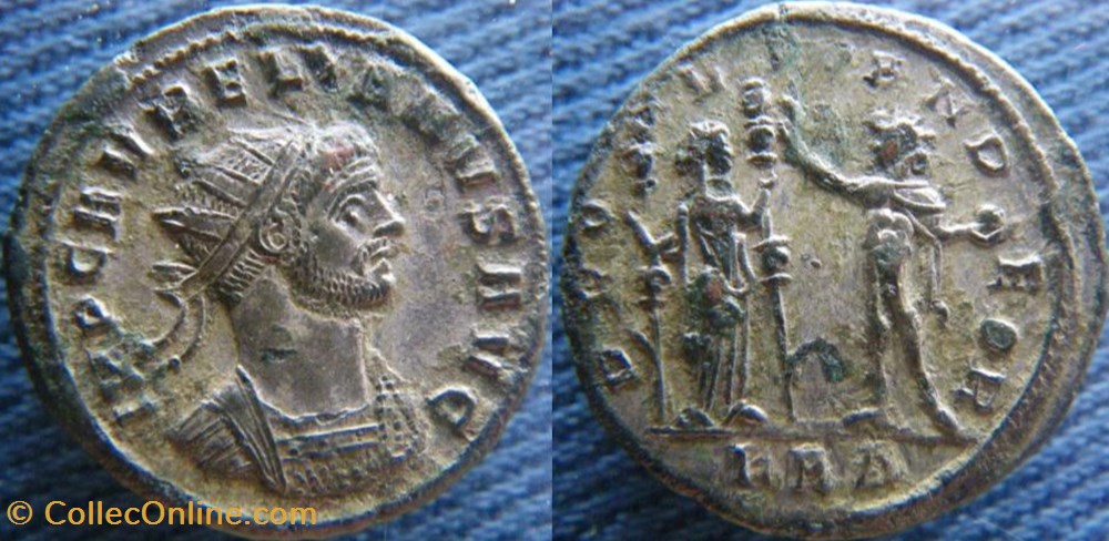 monnaies antiquite av jc ap romaines republicaines imperiales aurelien aurelianus