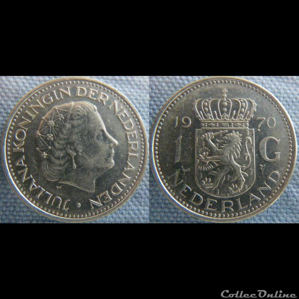 1 Gulden 1970 monnaie monde pay ba 1 gulden 1970