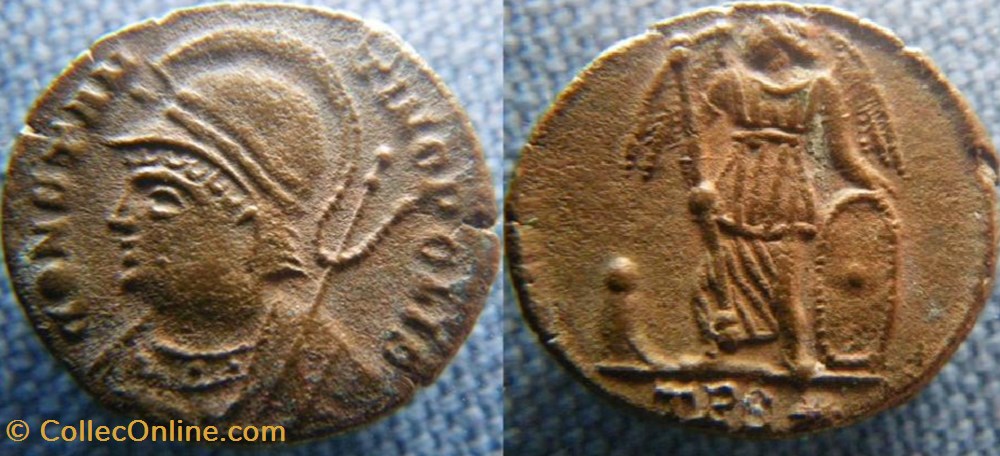 Constantinople Ae3 monnaies antiques romaines republicaines imperiales constantinople ae3