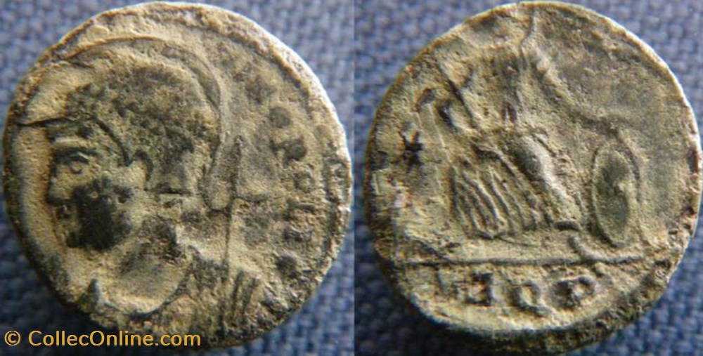 monnaies antiques romaines republicaines imperiales constantinople ae3