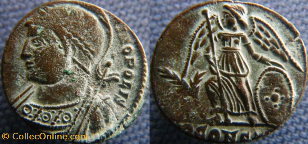 monnaies antiques romaines republicaines imperiales constantinople ae3