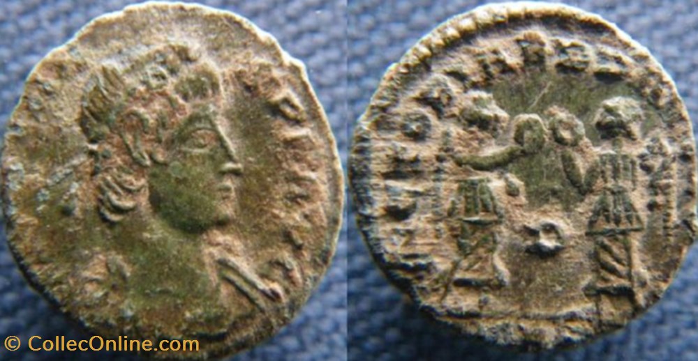 Constans Ae3/4 monnaies antiquite av jc ap romaines republicaines imperiales constans ae3 4