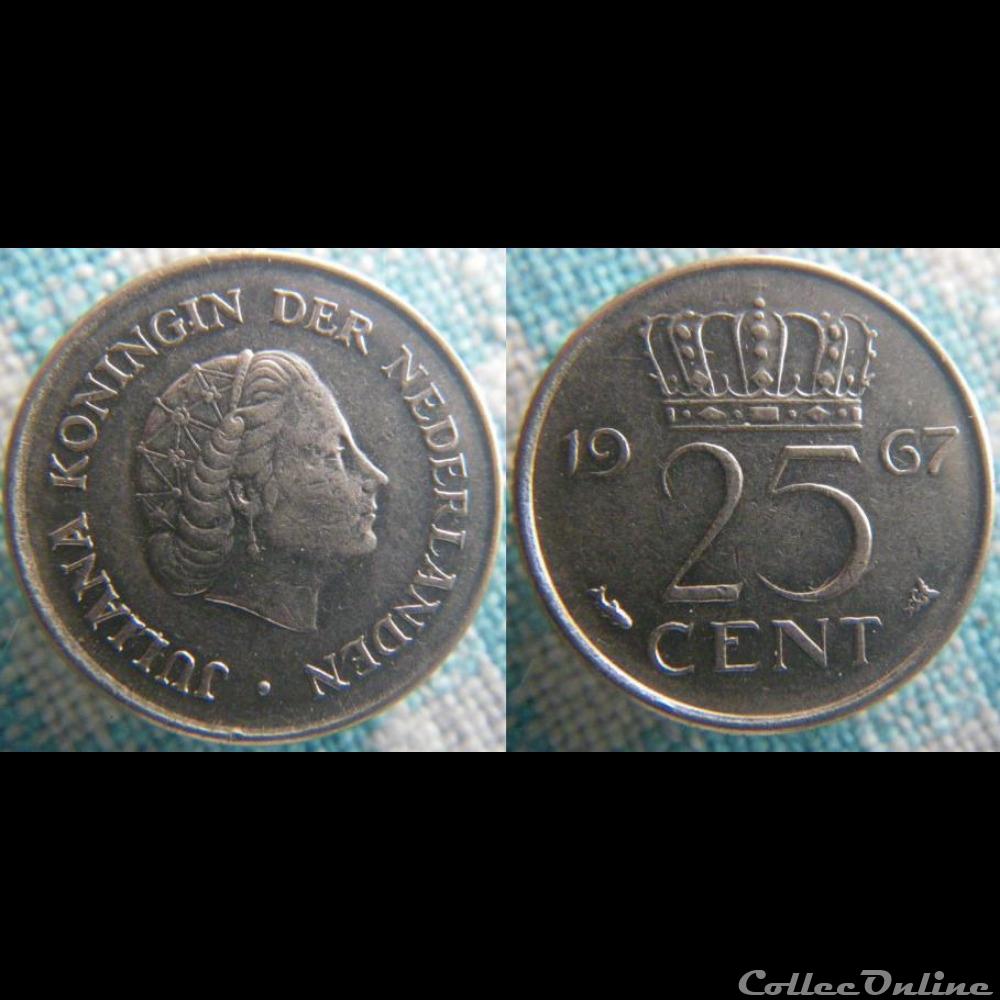 25 Cents 1967 monnaie monde pay ba 25 cents 1967