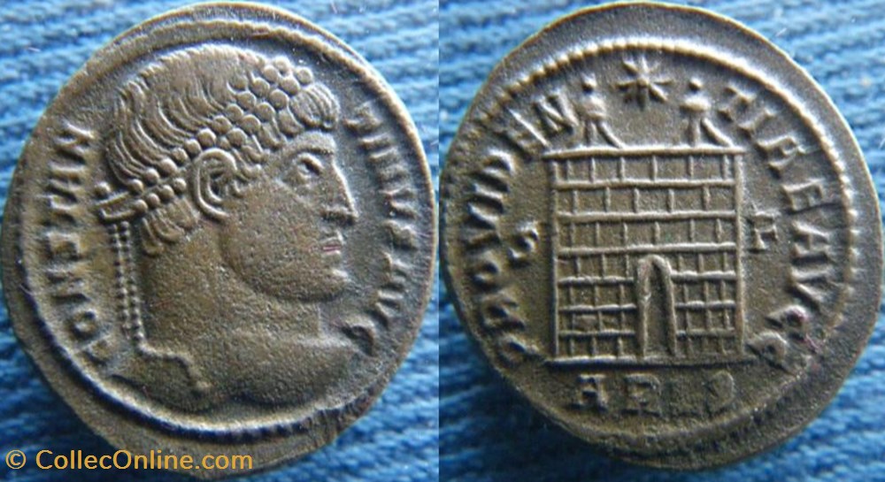 monnaies antiquite av jc ap romaines republicaines imperiales constantin i ae3