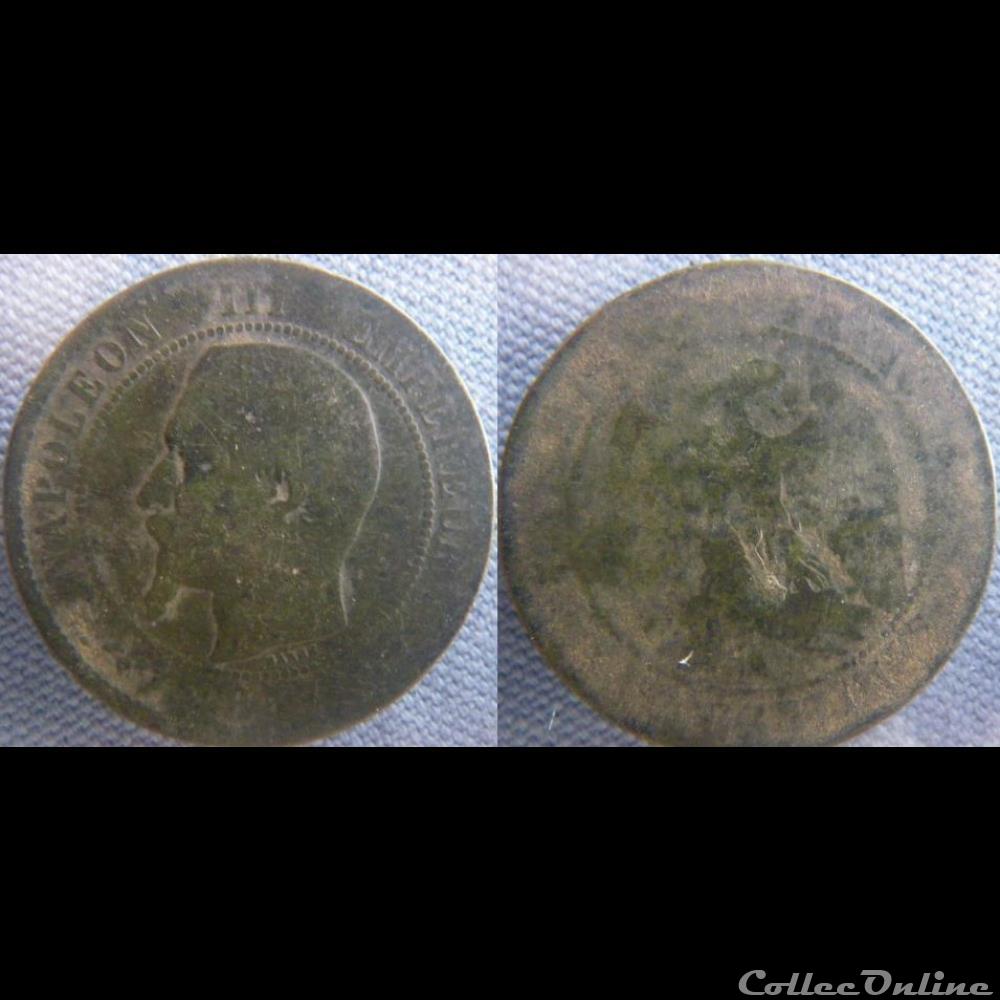 10 Centimes 1857 A monnaie france moderne 10 centimes 1857 a