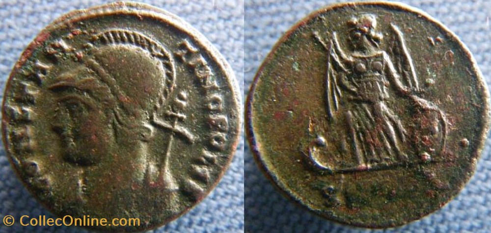 Constantinople Ae3 monnaies antiques romaines republicaines imperiales constantinople ae3