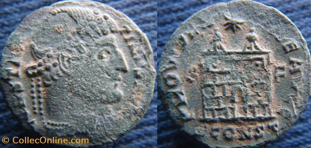 Constantin I Ae3 monnaies antiquite av jc ap romaines republicaines imperiales constantin i ae3