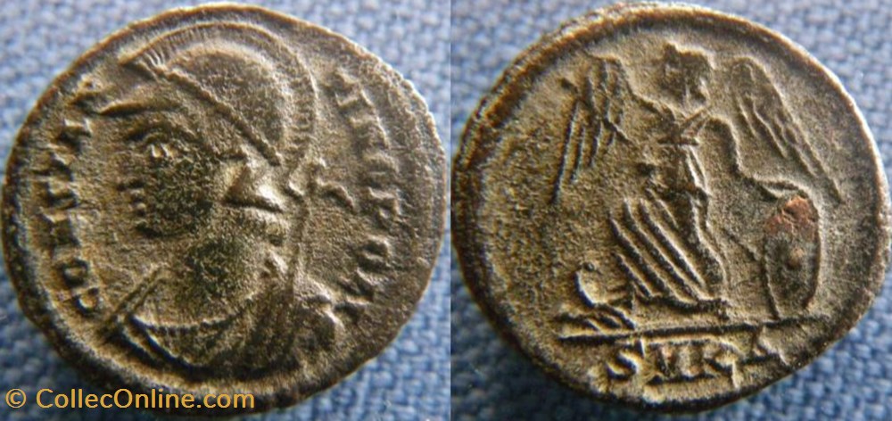 Constantinople Ae3 monnaies antiques romaines republicaines imperiales constantinople ae3