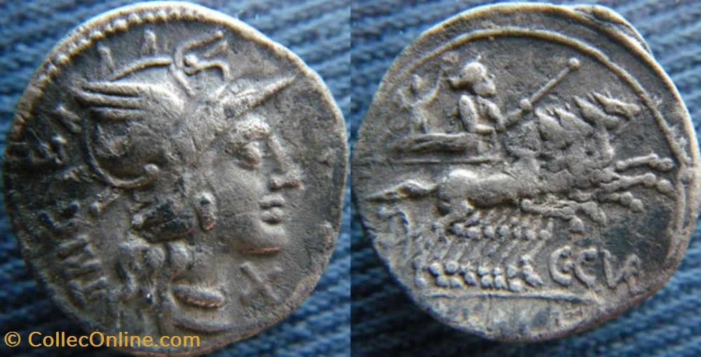 monnaies antiquite av jc a ap romaines republicaines imperiales republique 142 denier