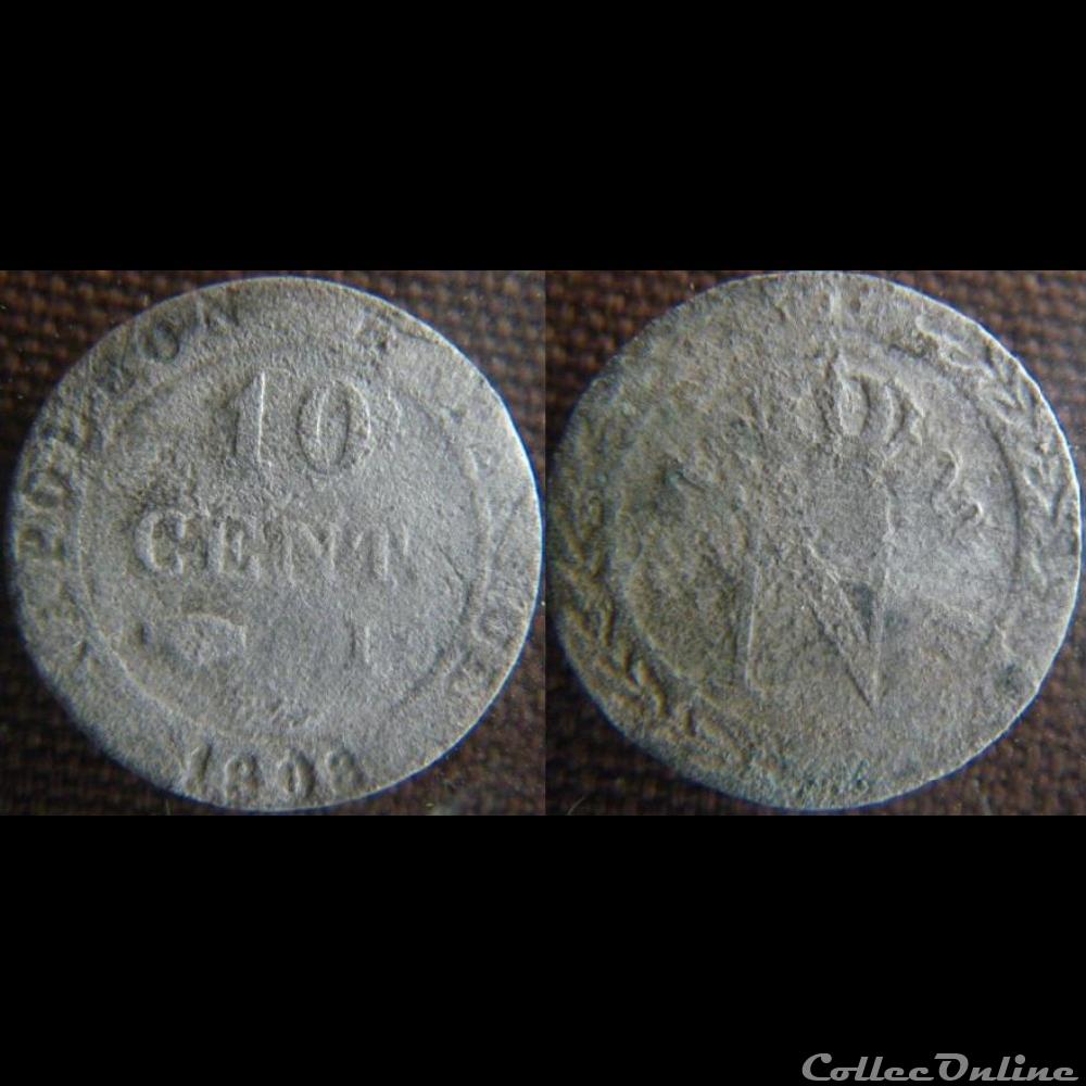 10 Centimes 1808 I monnaie france moderne 10 centimes 1808 i