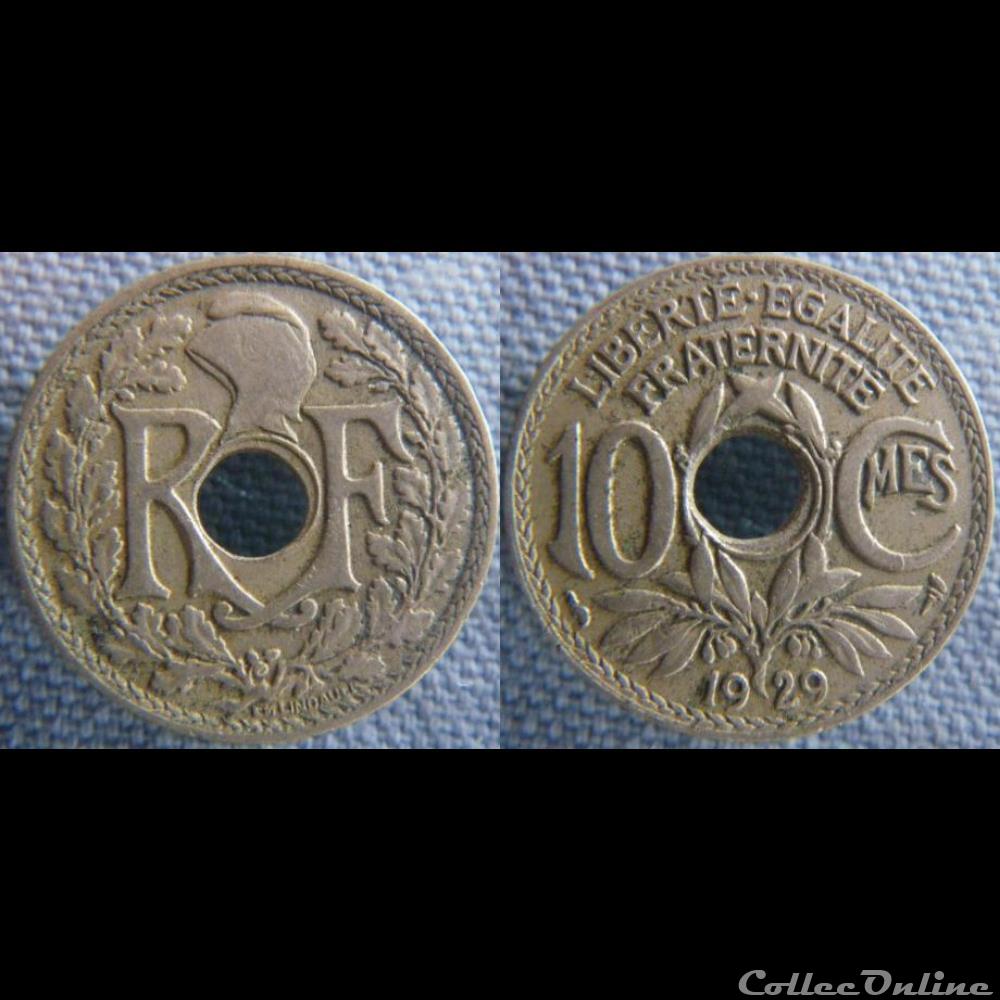 10 Centimes 1929 monnaie france moderne 10 centimes 1929