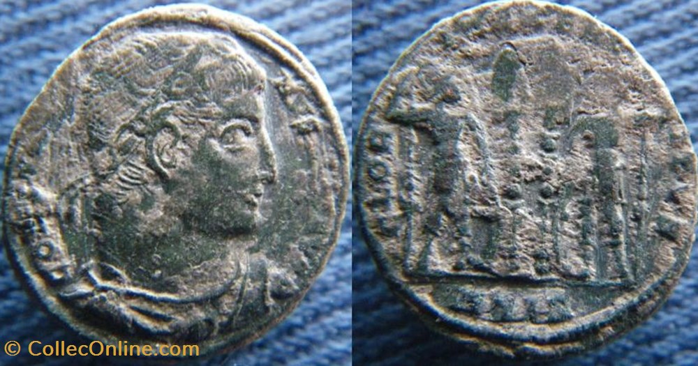 monnaies antiquite av jc ap romaines republicaines imperiales constantin i ae3