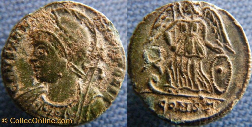 monnaies antiques romaines republicaines imperiales constantinople ae3