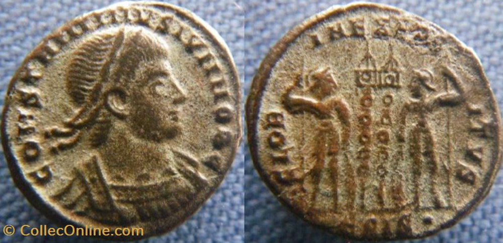 Constantin II Ae3 monnaies antiques romaines imperiales et republicaines constantin ii ae3
