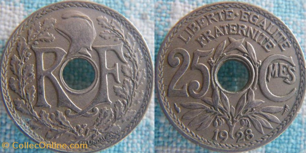 monnaie france a moderne 25 centimes 1928